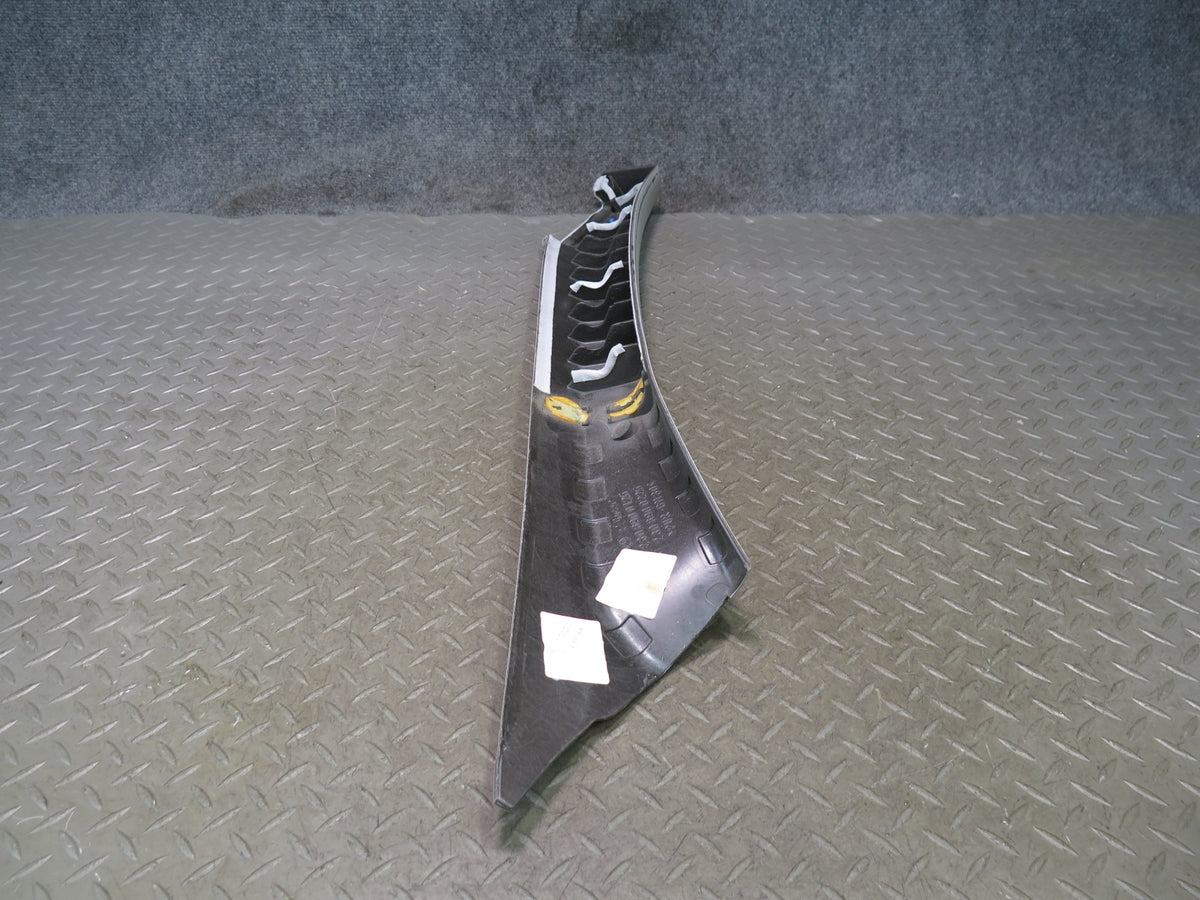 03-12 Mercedes R230 SL550 Set of 2 Front Interior A Pillar Trim Panel Gray Dmgd