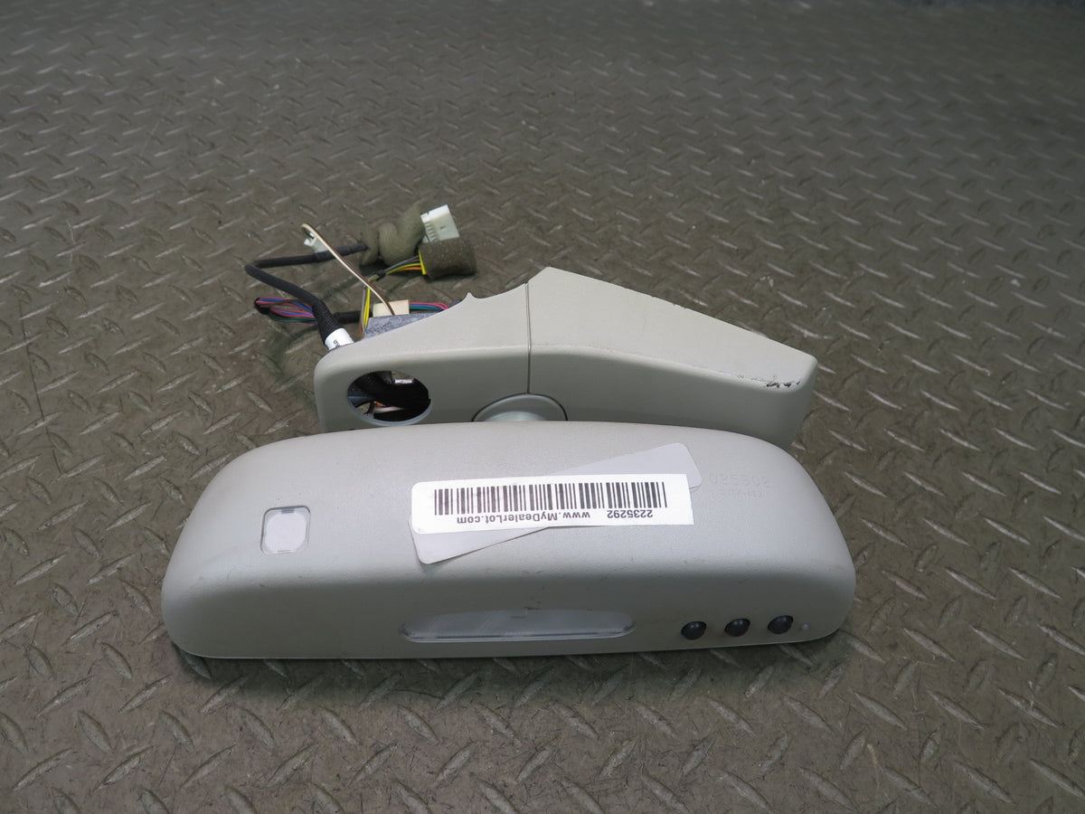 07-12 Mercedes R230 SL550 Auto Dim Interior Rear View Mirror w Homelink Gray OEM