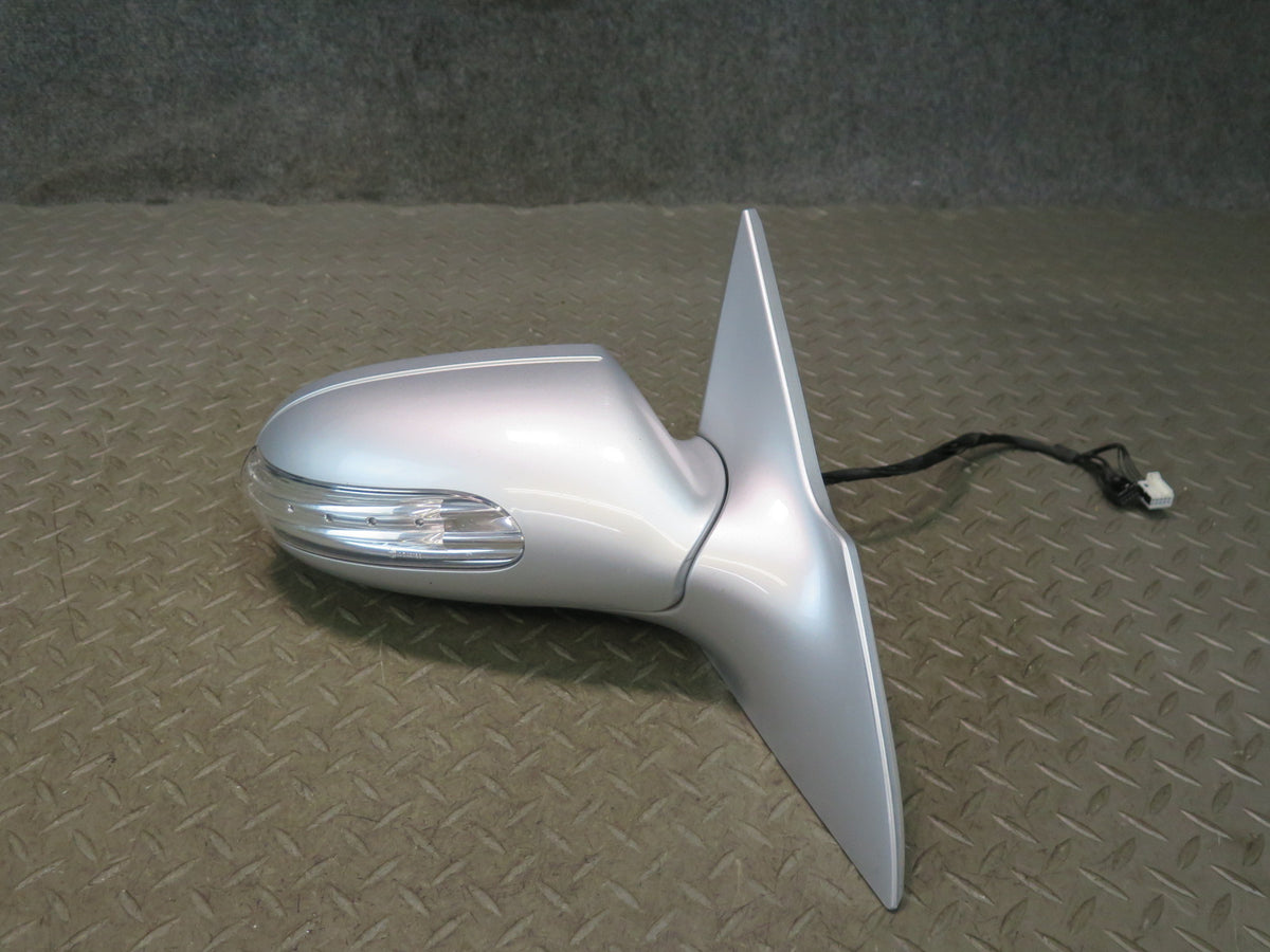 04-08 Mercedes R230 SL550 Right Door Exterior Side View Heated Mirror Silver OEM