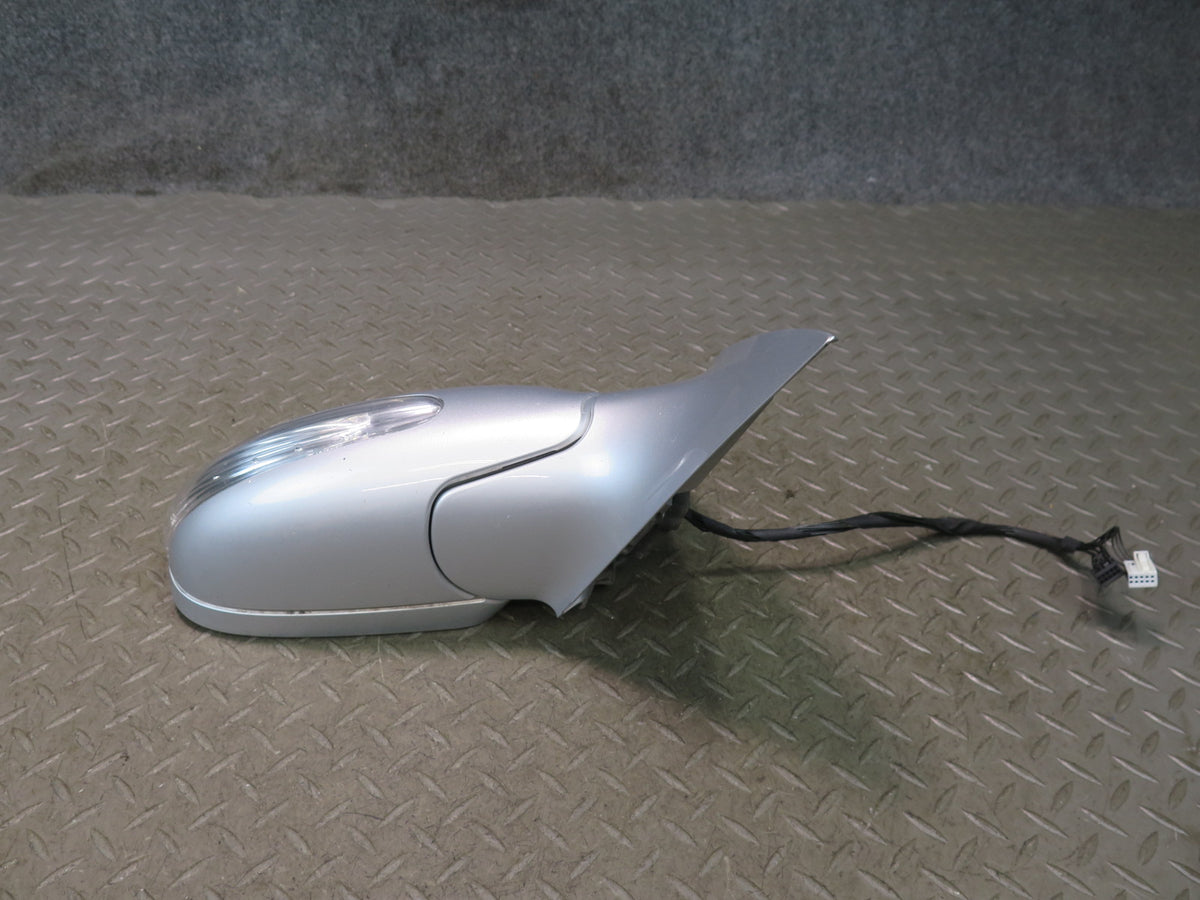 04-08 Mercedes R230 SL550 Right Door Exterior Side View Heated Mirror Silver OEM