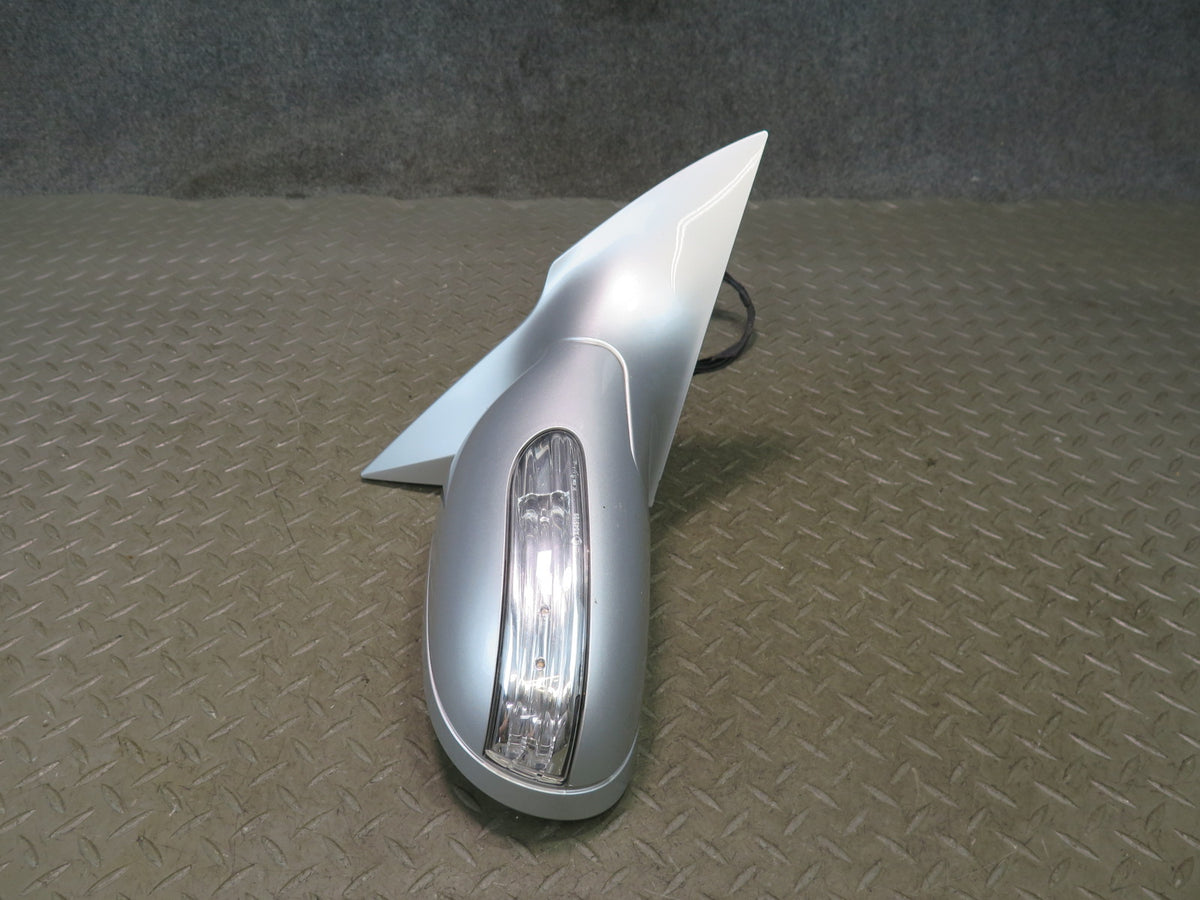 04-08 Mercedes R230 SL550 Right Door Exterior Side View Heated Mirror Silver OEM