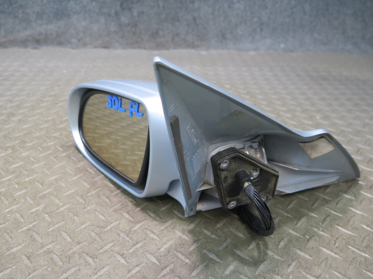 04-08 Mercedes R230 SL550 Left Door Exterior Side View Heated Mirror Silver OEM