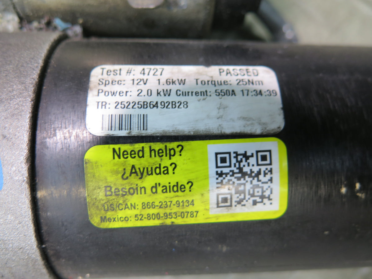 2003-2007 Hummer H2 6.0L Engine Starter Motor