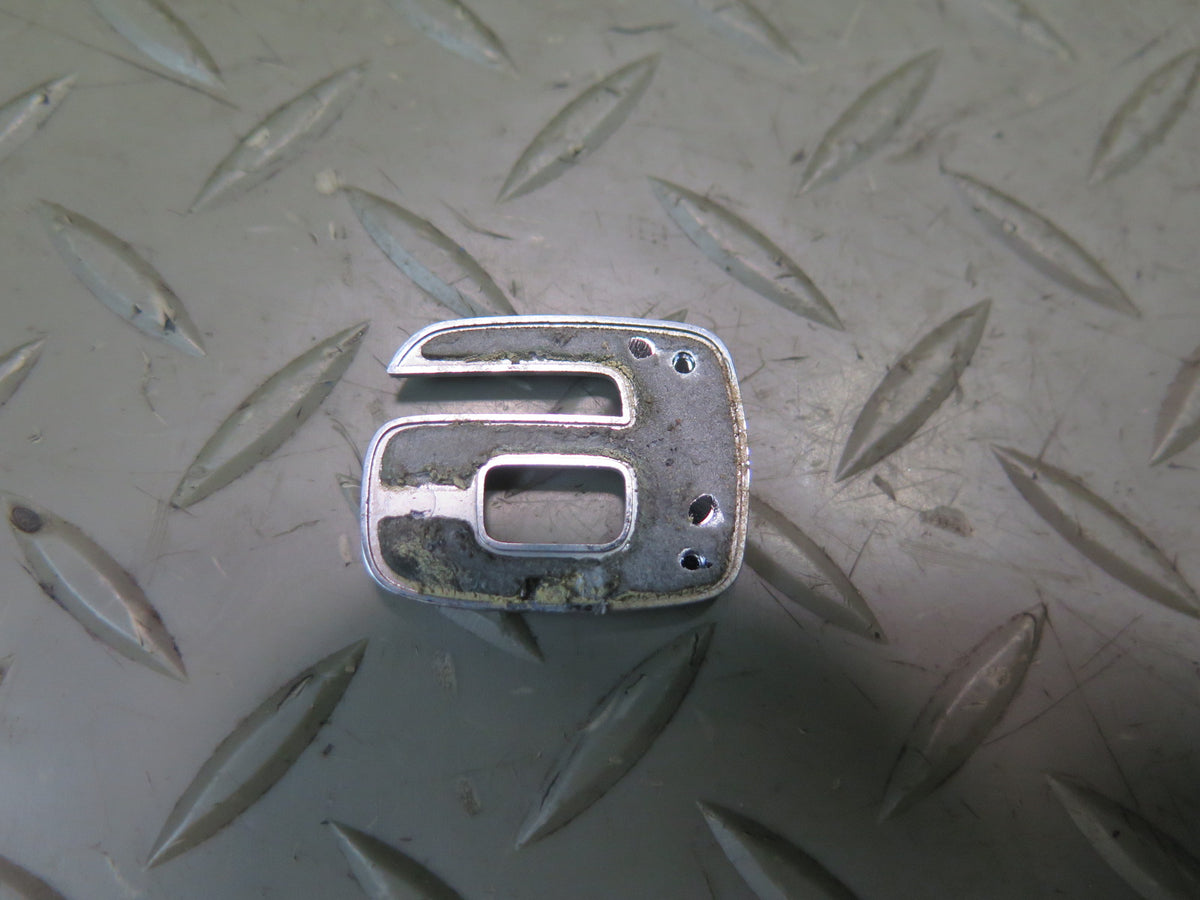 07-13 Mercedes W221 S63 AMG Rear Trunk Lid Emblem Logo Badge Set OEM