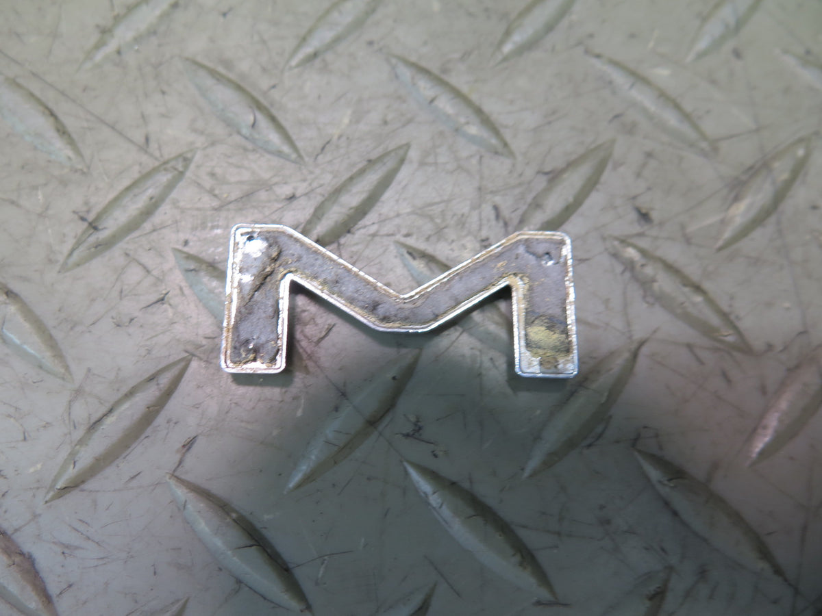 07-13 Mercedes W221 S63 AMG Rear Trunk Lid Emblem Logo Badge Set OEM