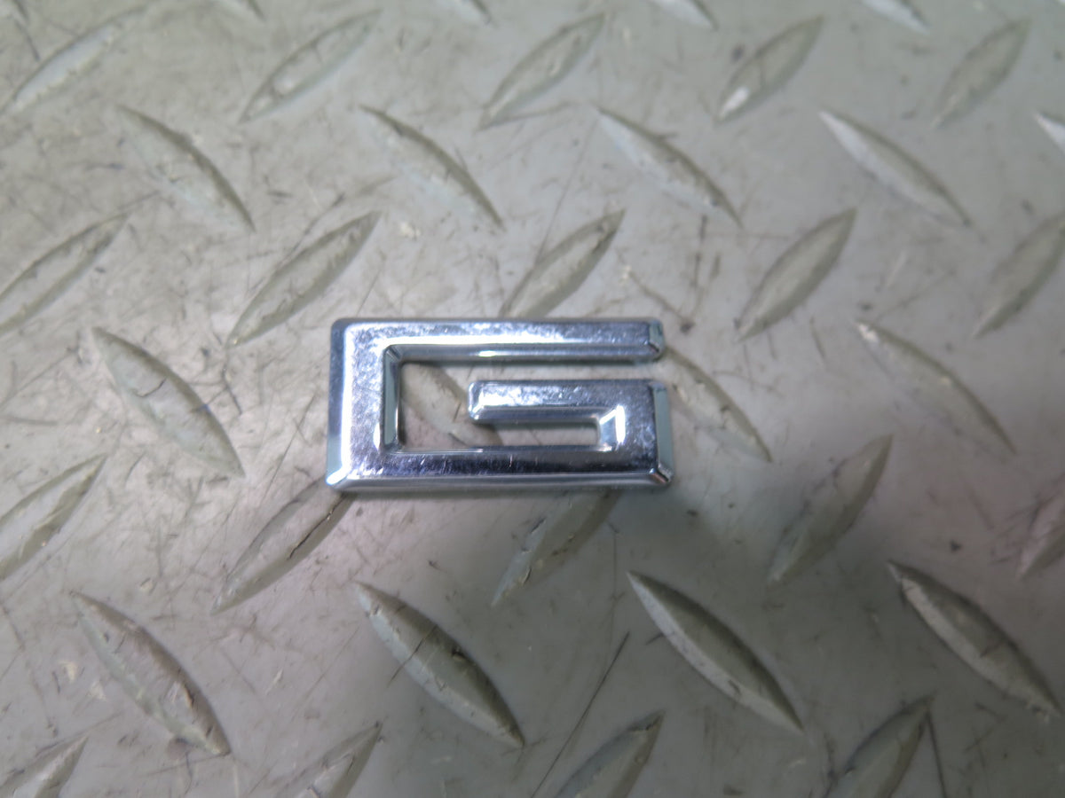 07-13 Mercedes W221 S63 AMG Rear Trunk Lid Emblem Logo Badge Set OEM