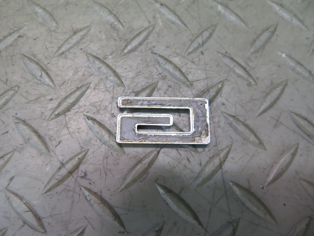 07-13 Mercedes W221 S63 AMG Rear Trunk Lid Emblem Logo Badge Set OEM