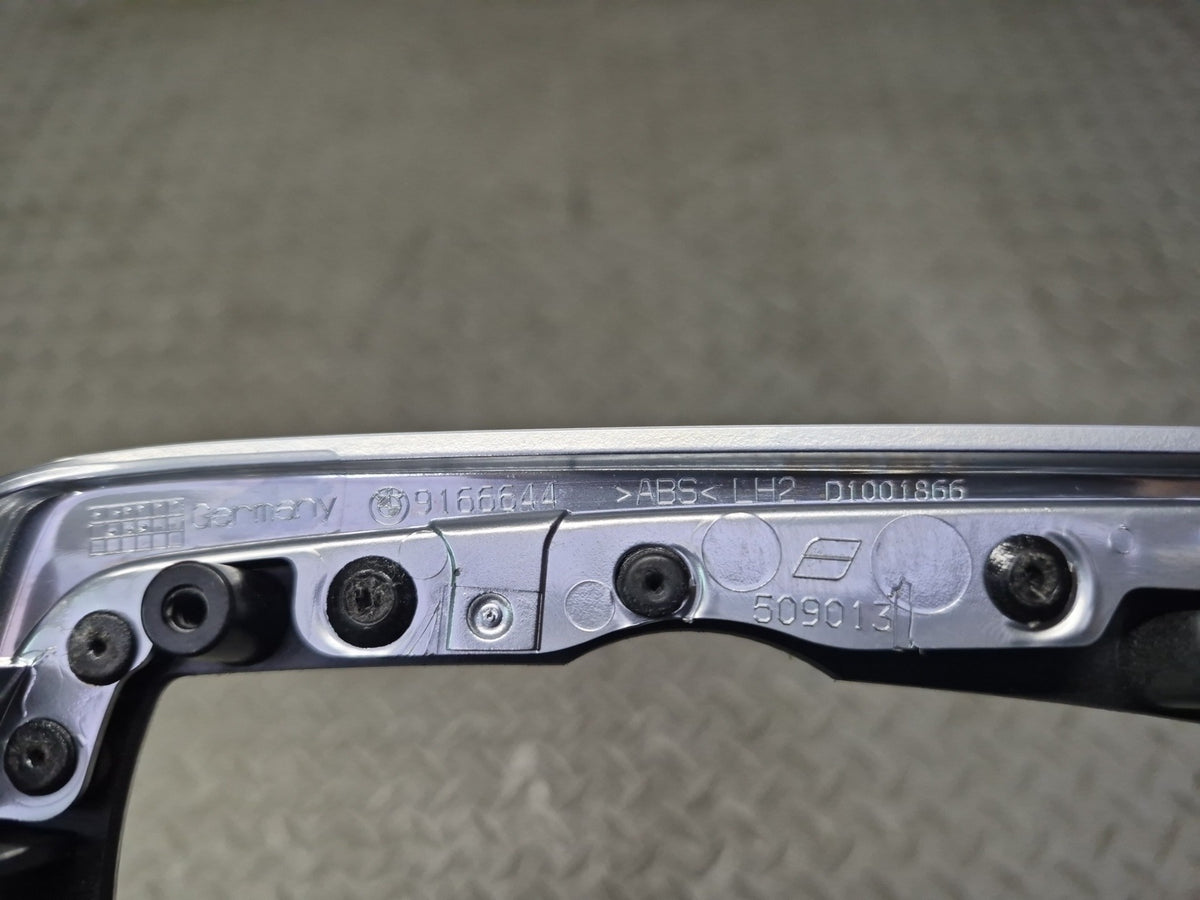 2012-2016 BMW F10 M5 Dash Front Left & Right Trim Bezel Panel Aluminium Set of 2