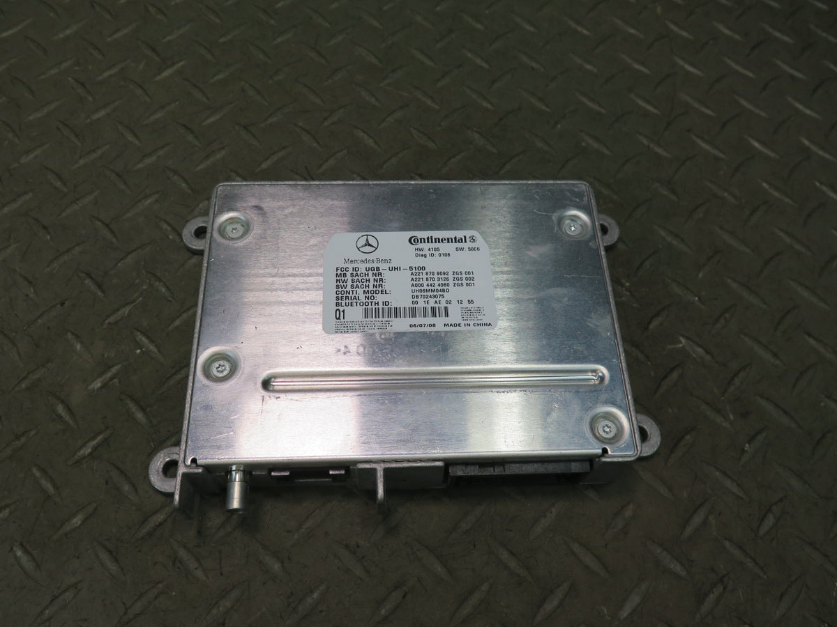 07-13 Mercedes W221 S-class Bluetooth Communication Module 2218709092 OEM