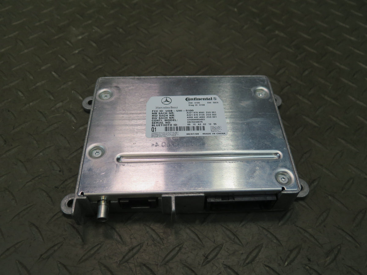 07-13 Mercedes W221 S-class Bluetooth Communication Module 2218709092 OEM