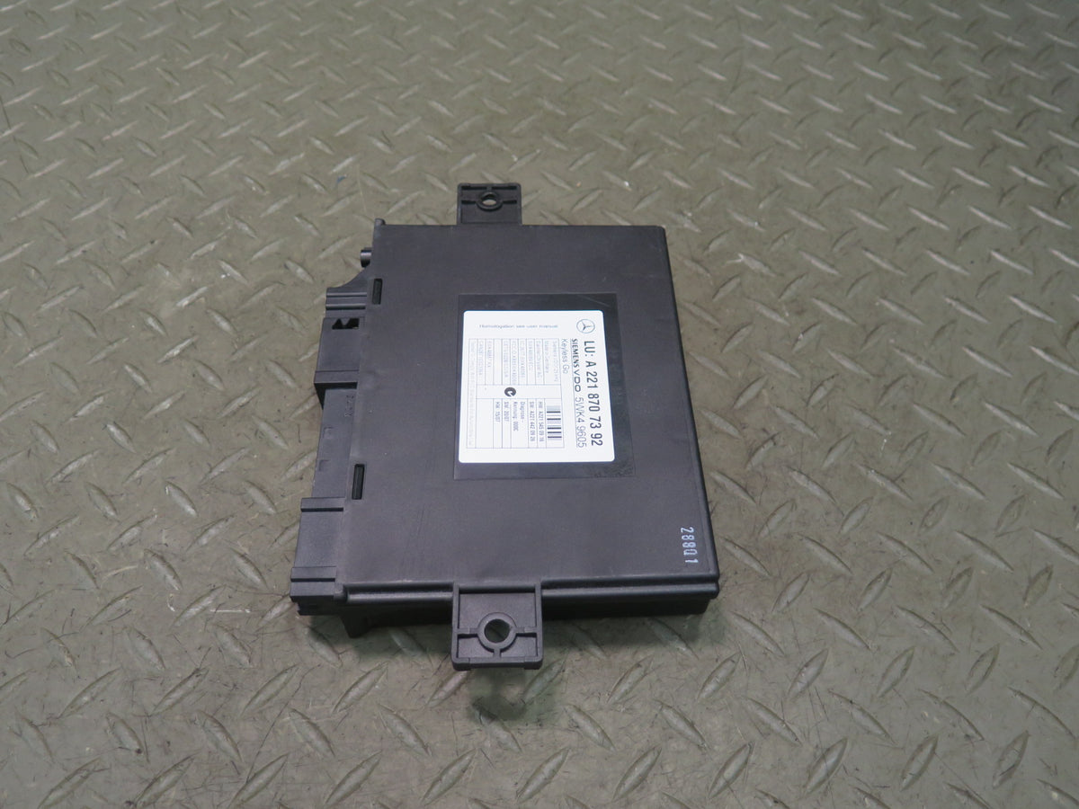 07-13 Mercedes W221 S-class Keyless Entry GO Control Module 2218707392 OEM