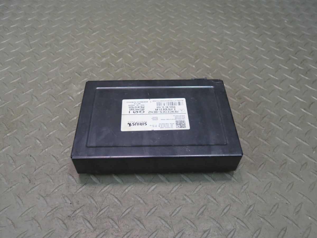 07-13 Mercedes W221 S-class Sirius Satellite Radio Control Module 2168202189 OEM