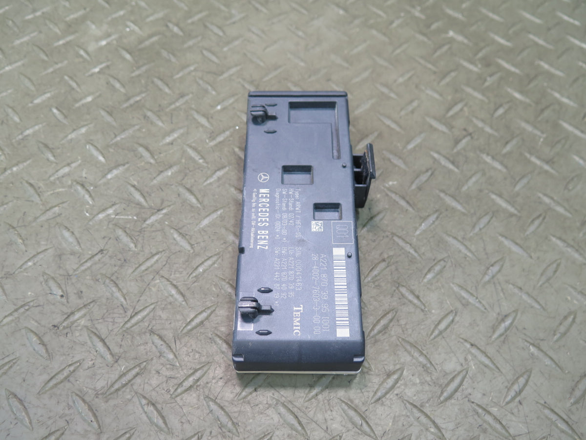 09-13 Mercedes W221 S-class Trunk Remote Open Control Module 2218703995 OEM