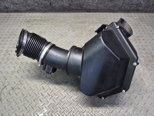 2012-2016 BMW F10 M5 S63T Right Air Intake Cleaner Filter Box MAF Sensor Damaged