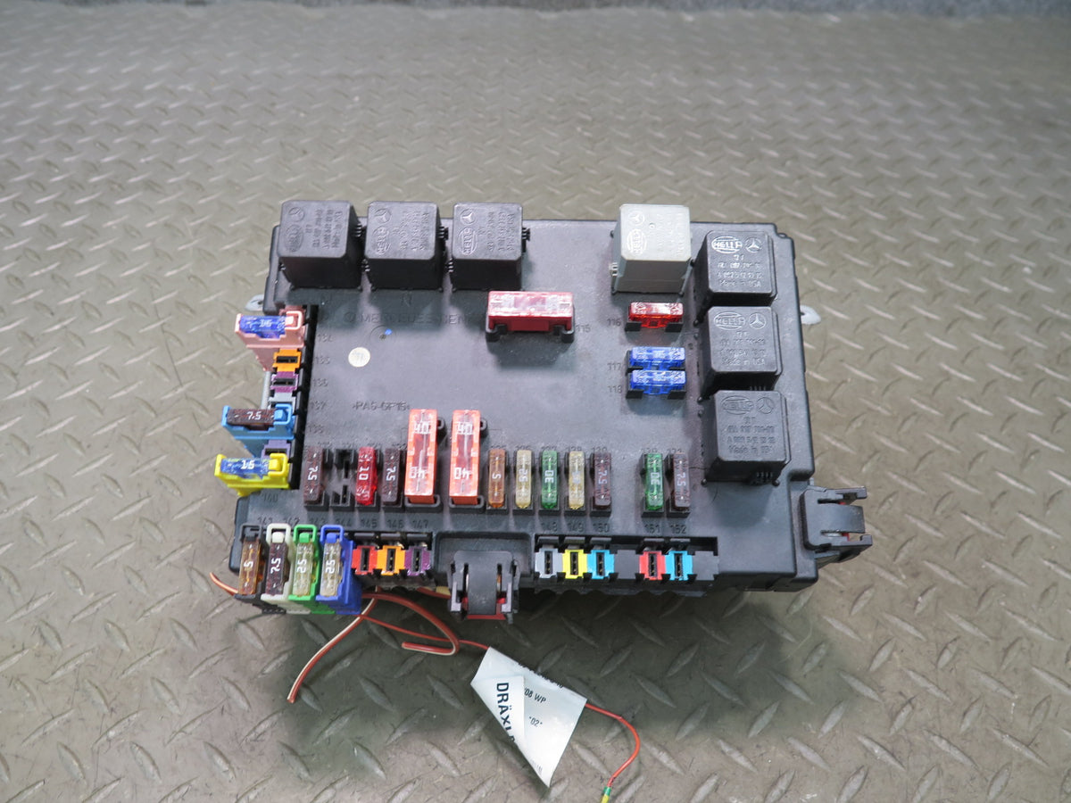 07-09 Mercedes W221 S-class Rear Trunk Fuse Relay SAM Module 2215405950 OEM
