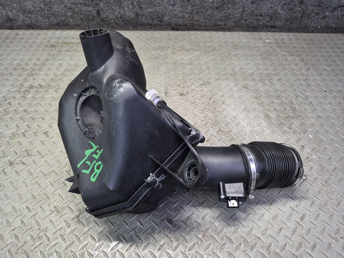 2012-2016 BMW F10 M5 S63T Right Air Intake Cleaner Filter Box MAF Sensor Damaged