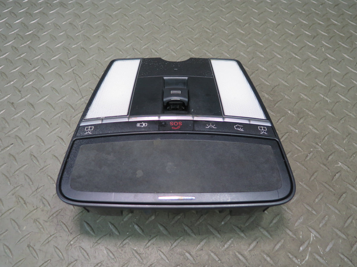 07-09 Mercedes W221 S-class Overhead Console Dome Reading Light w Sunroof OEM