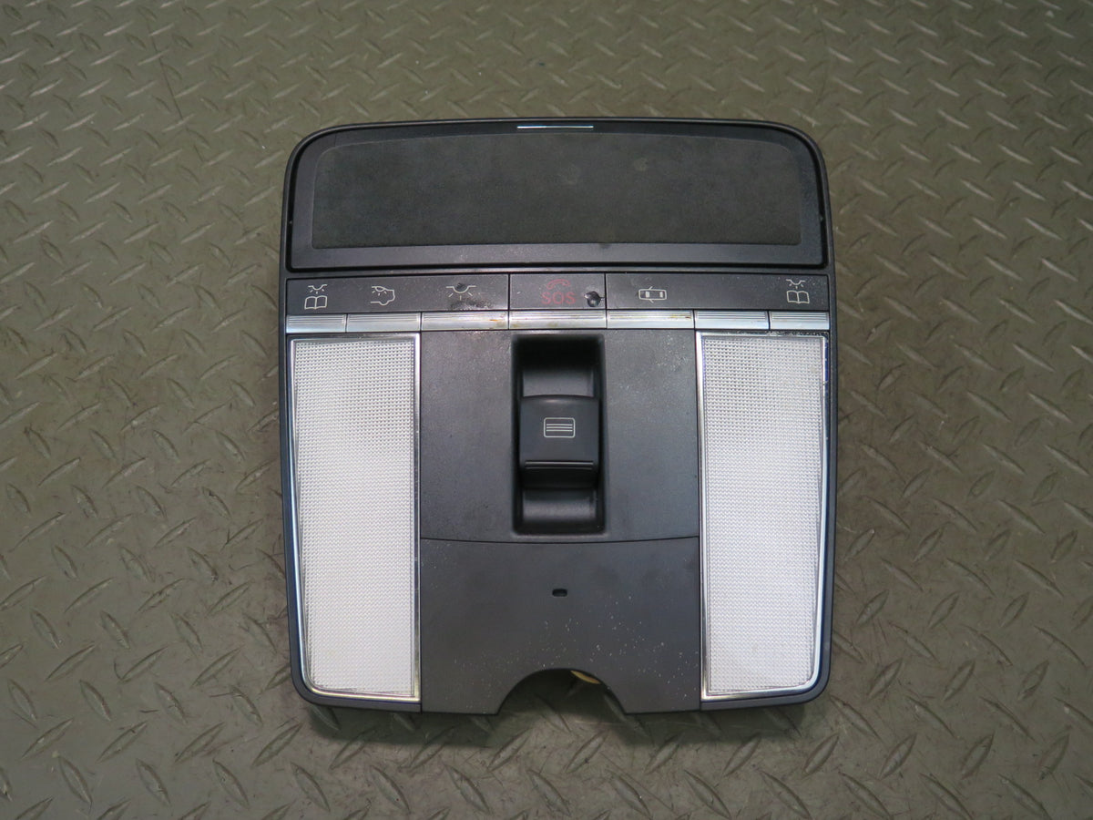 07-09 Mercedes W221 S-class Overhead Console Dome Reading Light w Sunroof OEM