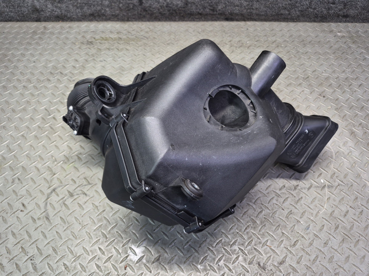 2012-2016 BMW F10 M5 S63T Left Air Intake Cleaner Filter Box w MAF Sensor