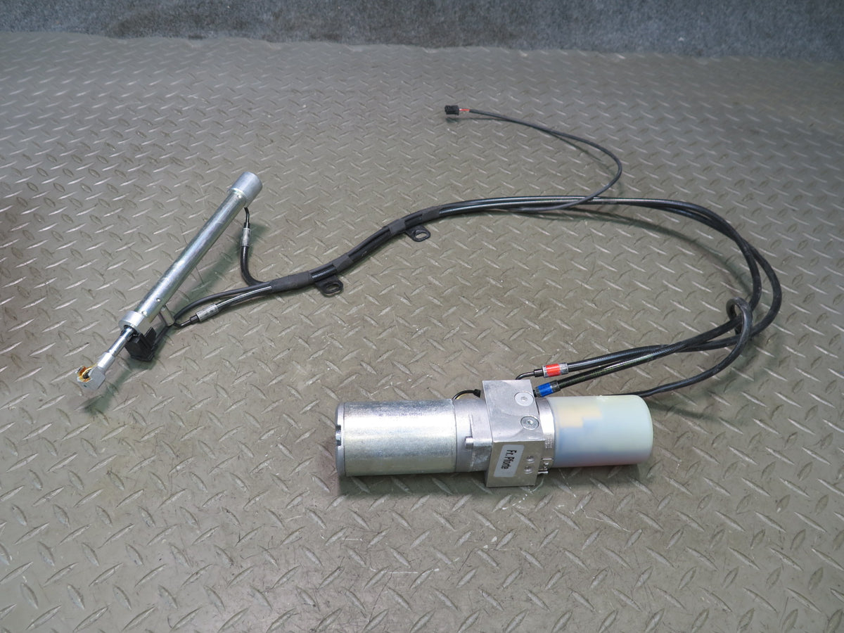 07-13 Mercedes W221 Rear Trunk Lid Hydraulic Pump Motor w Case & Cylinder OEM