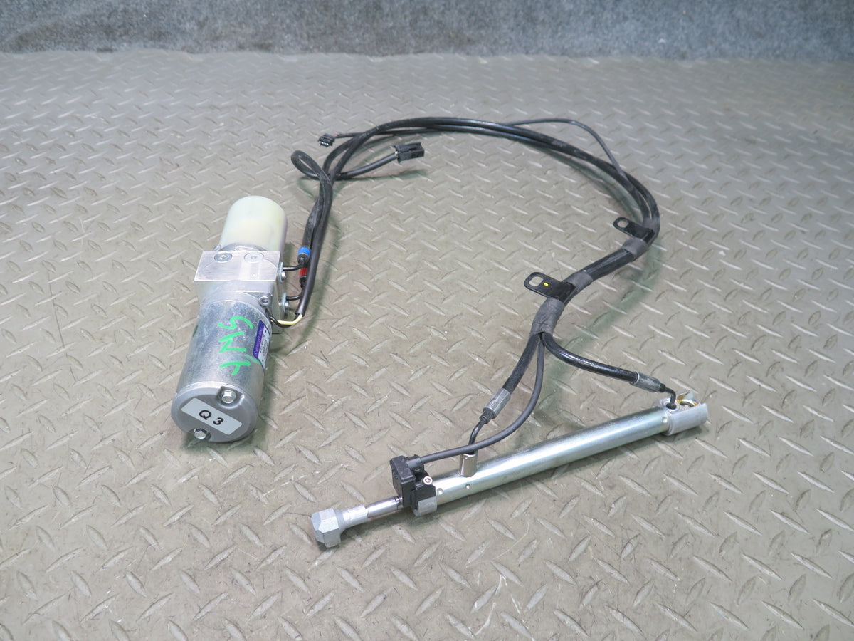 07-13 Mercedes W221 Rear Trunk Lid Hydraulic Pump Motor w Case & Cylinder OEM