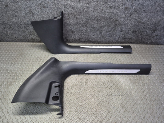 2015-2018 Porsche Macan Turbo Front Left & Right Door Scuff Sill Trim Panel Set