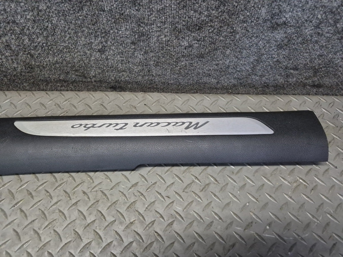 2015-2018 Porsche Macan Turbo Front Left & Right Door Scuff Sill Trim Panel Set