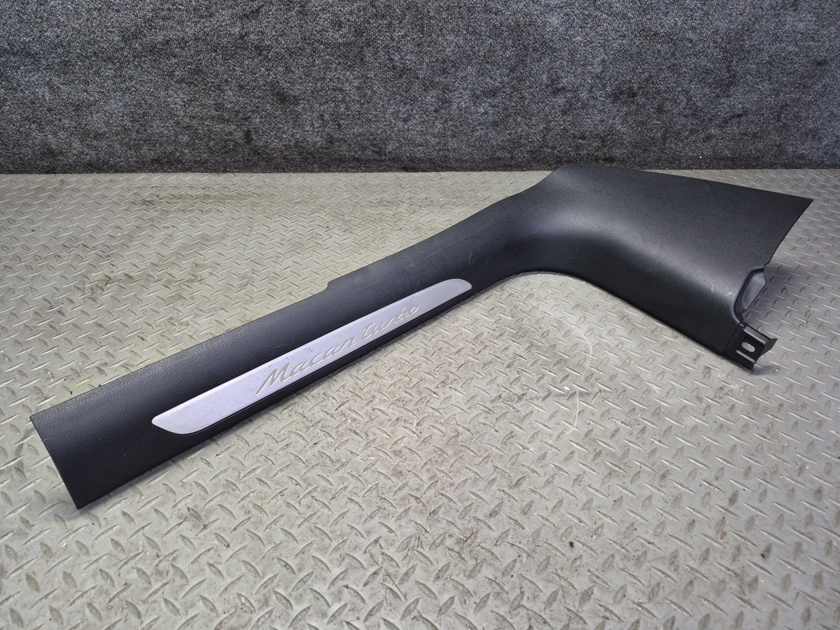 2015-2018 Porsche Macan Turbo Front Left & Right Door Scuff Sill Trim Panel Set