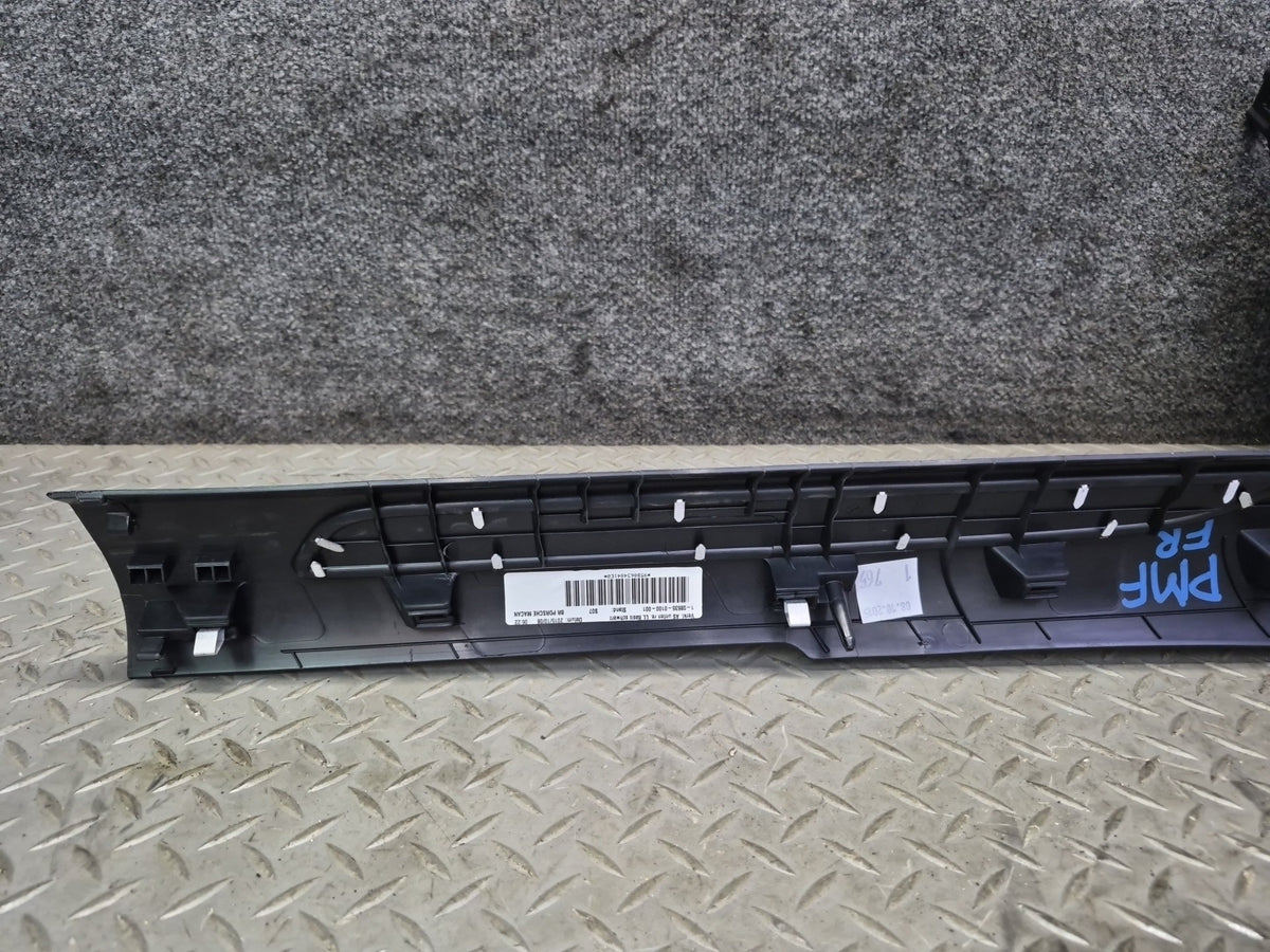 2015-2018 Porsche Macan Turbo Front Left & Right Door Scuff Sill Trim Panel Set