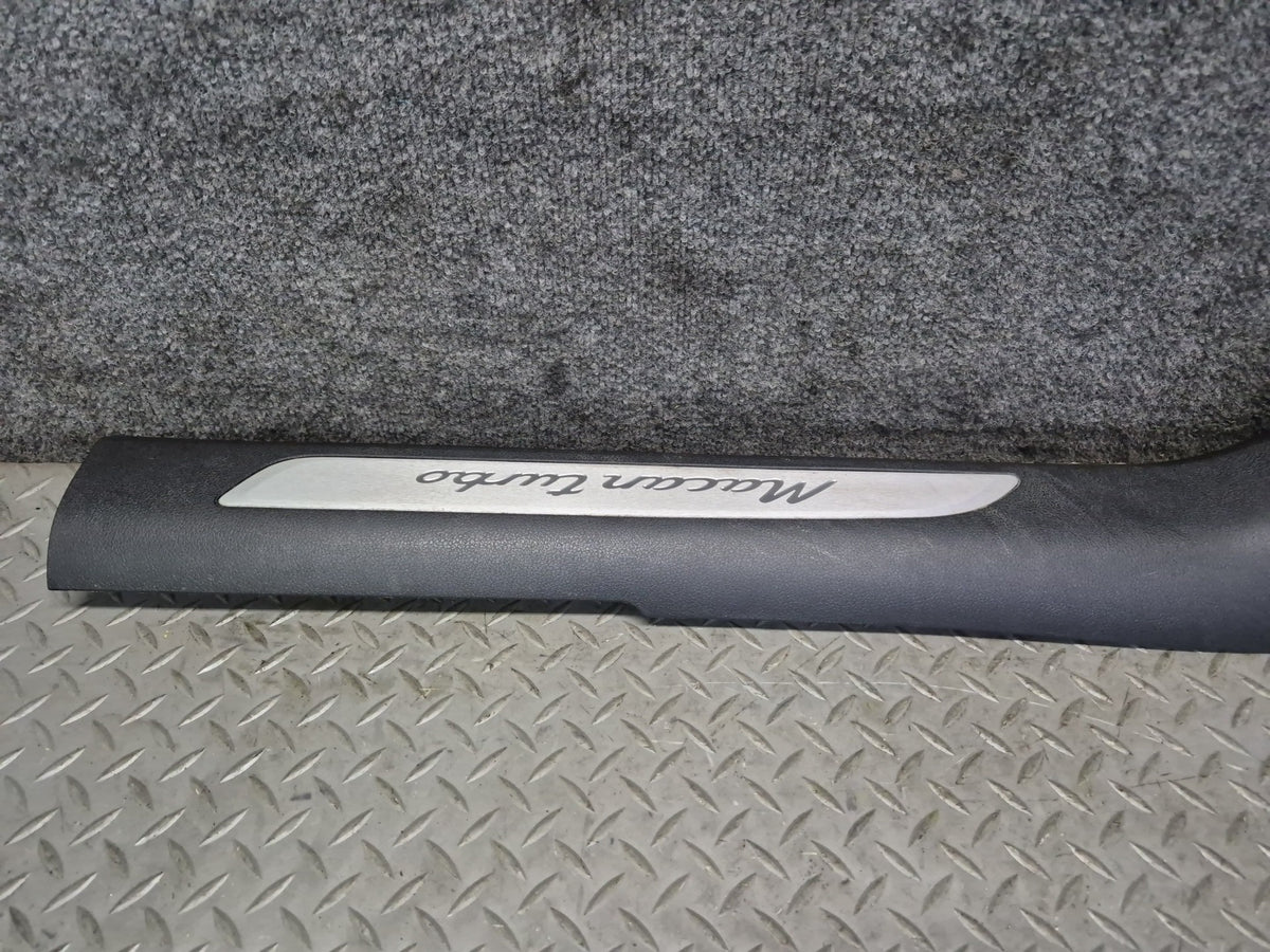 2015-2018 Porsche Macan Turbo Front Left & Right Door Scuff Sill Trim Panel Set