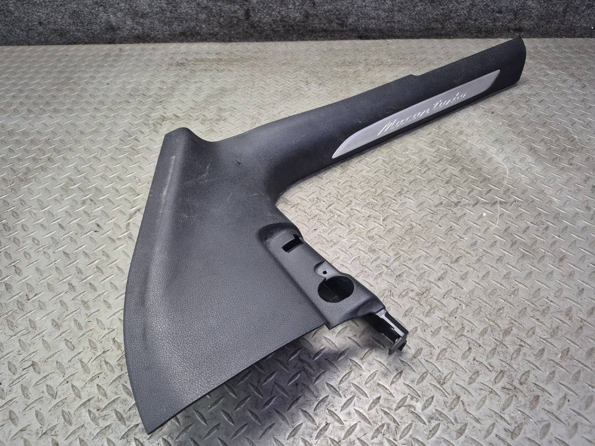 2015-2018 Porsche Macan Turbo Front Left & Right Door Scuff Sill Trim Panel Set