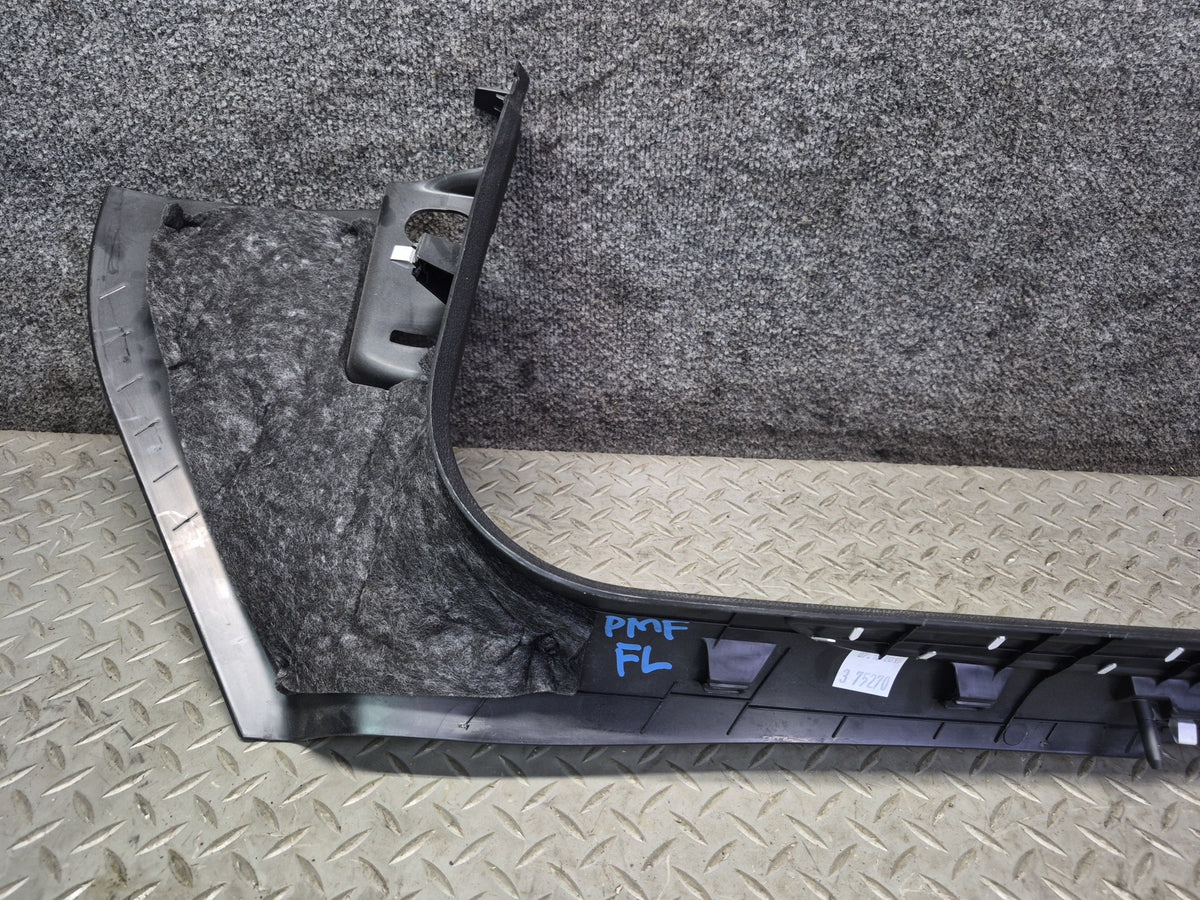 2015-2018 Porsche Macan Turbo Front Left & Right Door Scuff Sill Trim Panel Set