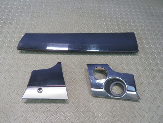 2010-2016 Porsche Panamera 970 Dash Trim Bezel Cover Panel Set of 3