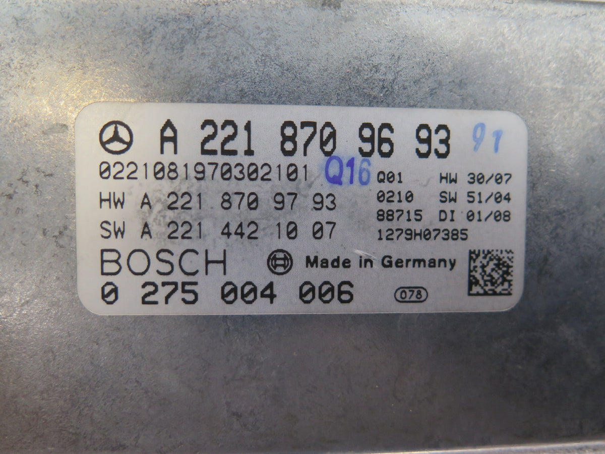 07-13 Mercedes W221 S-class Night Vision Camera Control Module 2218709693 OEM