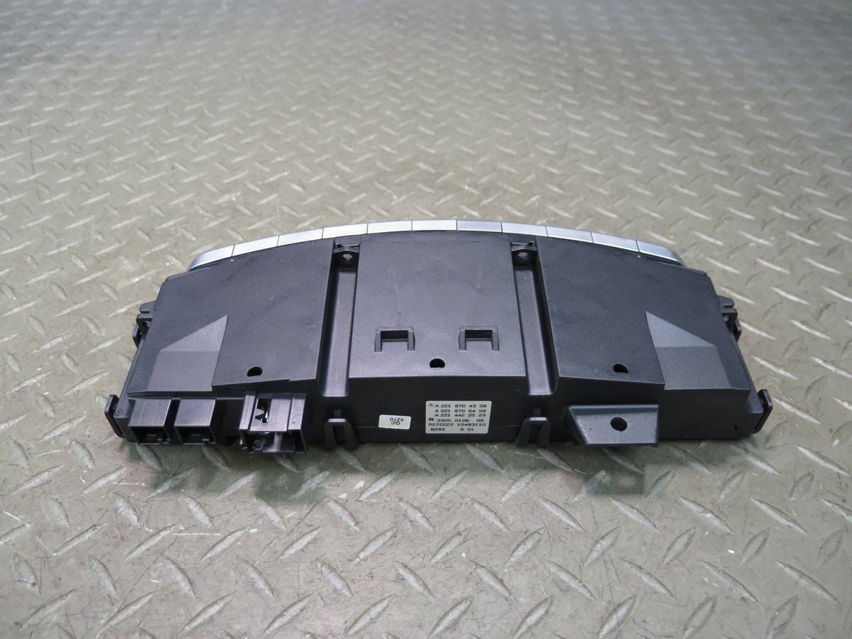 07-13 Mercedes W221 S-class A/C Heater Climate Control Switch 2218704358 OEM