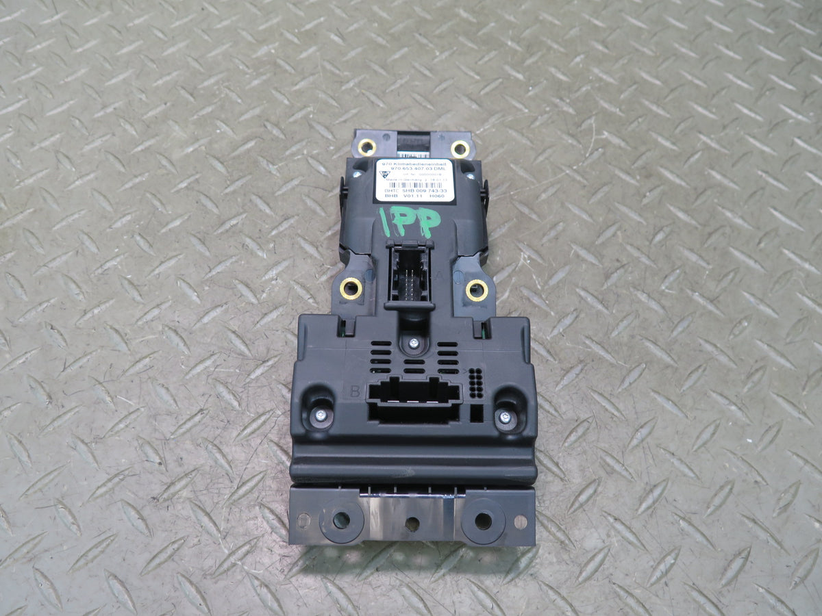 2010-2013 Porsche Panamera 970 Rear Center Console Switch Panel 97065340703