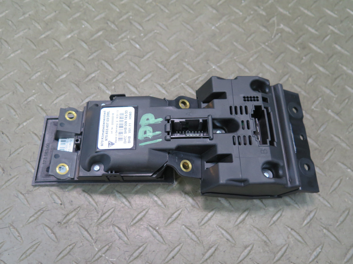 2010-2013 Porsche Panamera 970 Rear Center Console Switch Panel 97065340703
