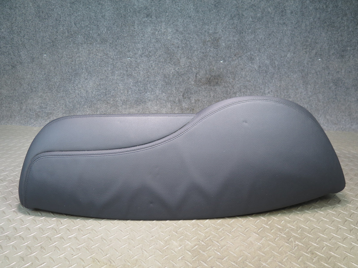 07-09 Mercedes W221 Dash Instrument Cluster Trim Cover Panel Black Damaged