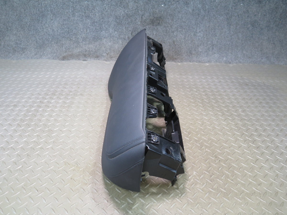 07-09 Mercedes W221 Dash Instrument Cluster Trim Cover Panel Black Damaged