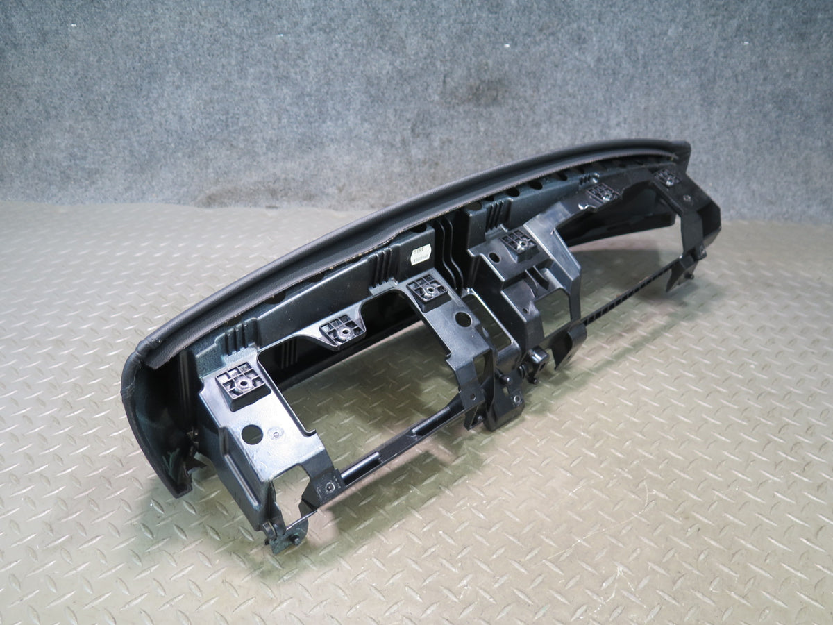 07-09 Mercedes W221 Dash Instrument Cluster Trim Cover Panel Black Damaged