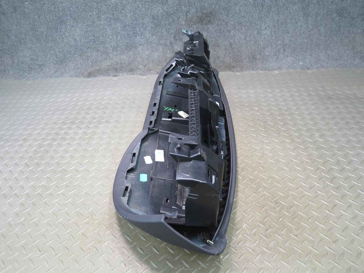 07-09 Mercedes W221 Dash Instrument Cluster Trim Cover Panel Black Damaged