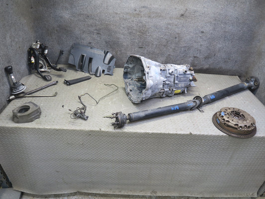 97-98 BMW E39 540 M62 S6S420 Manual Transmission Driveshaft Clutch Swap KIT 138k
