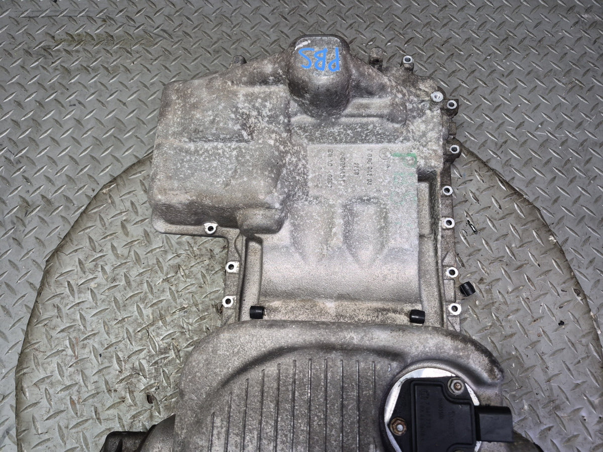 2006-2010 BMW E63 E64 M6 S85 Engine Motor Lower Oil Pan w Oil Pumps