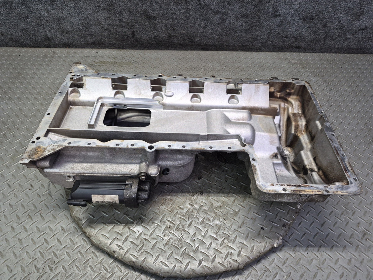 2006-2010 BMW E63 E64 M6 S85 Engine Motor Lower Oil Pan w Oil Pumps