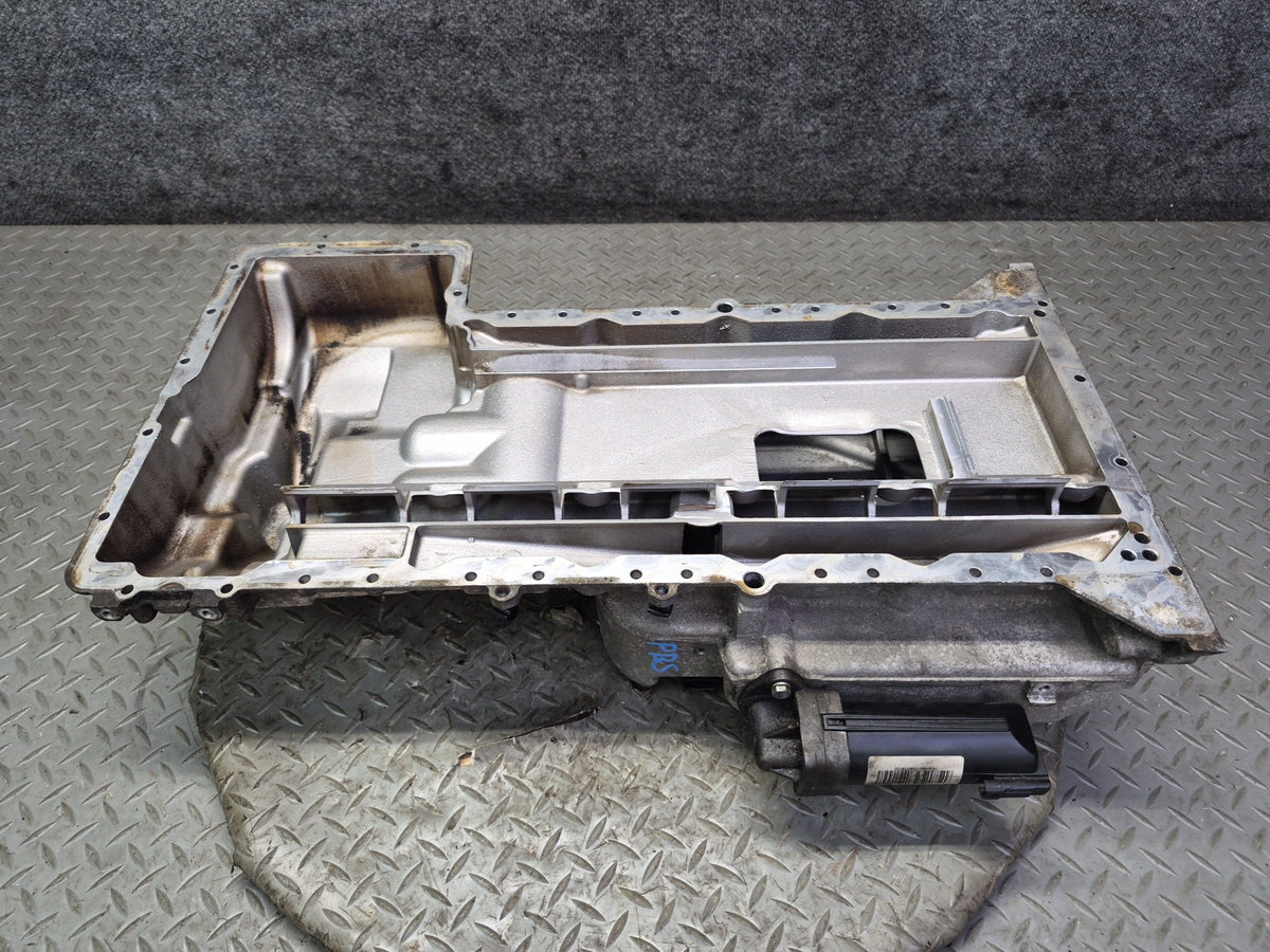 2006-2010 BMW E63 E64 M6 S85 Engine Motor Lower Oil Pan w Oil Pumps