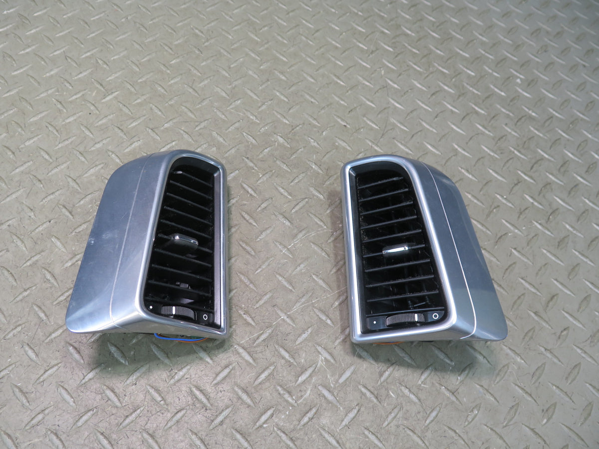 2010-2016 Porsche Panamera 970 Rear Left & Right A/C Heater Air Vent Grille Set