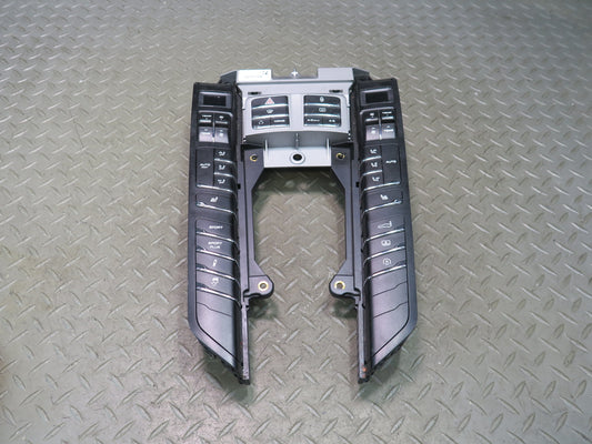 2010-2013 Porsche Panamera 970 Center Console Suspension Climate Switch Panel