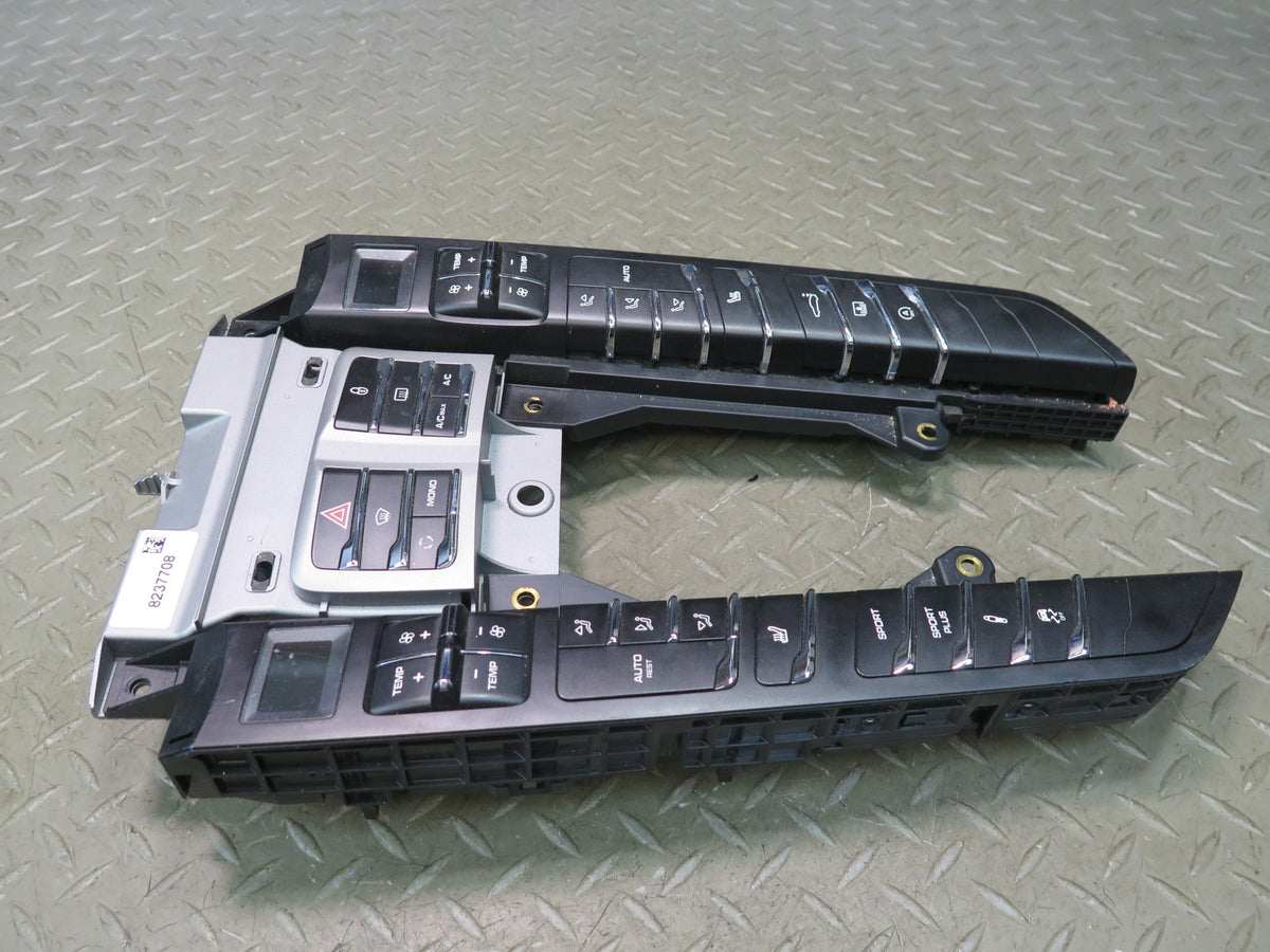 2010-2013 Porsche Panamera 970 Center Console Suspension Climate Switch Panel