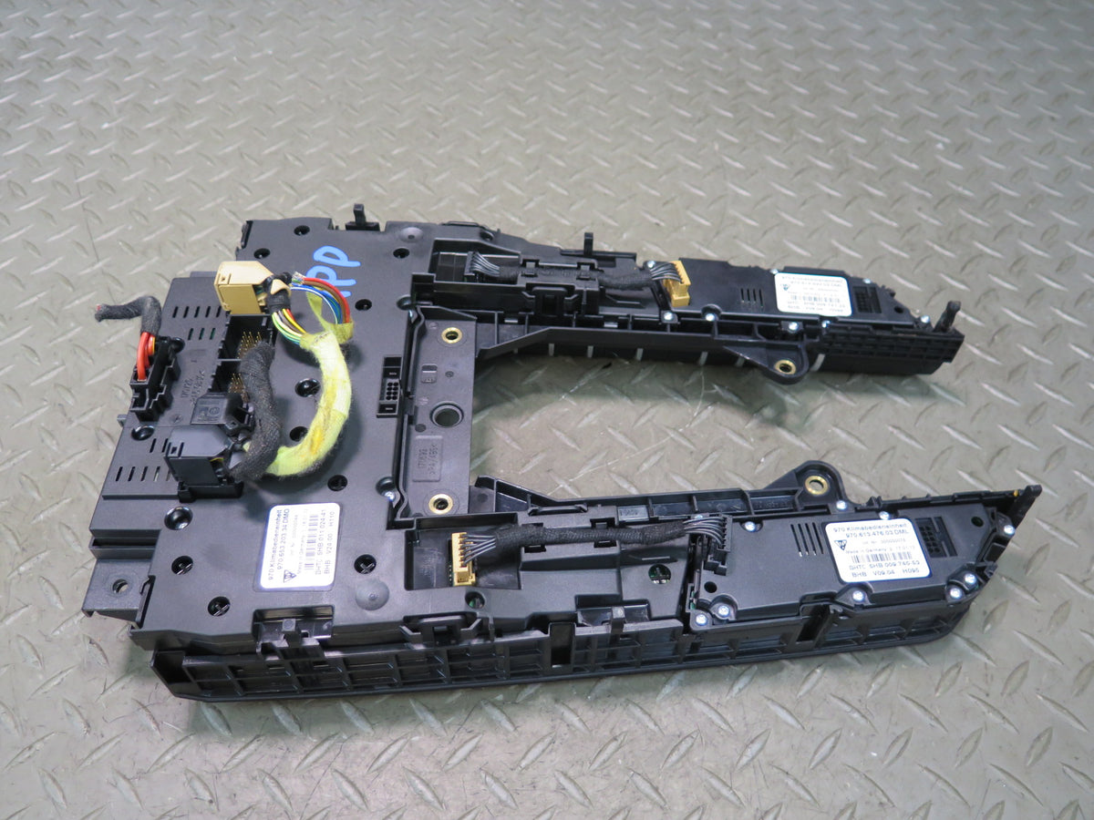 2010-2013 Porsche Panamera 970 Center Console Suspension Climate Switch Panel