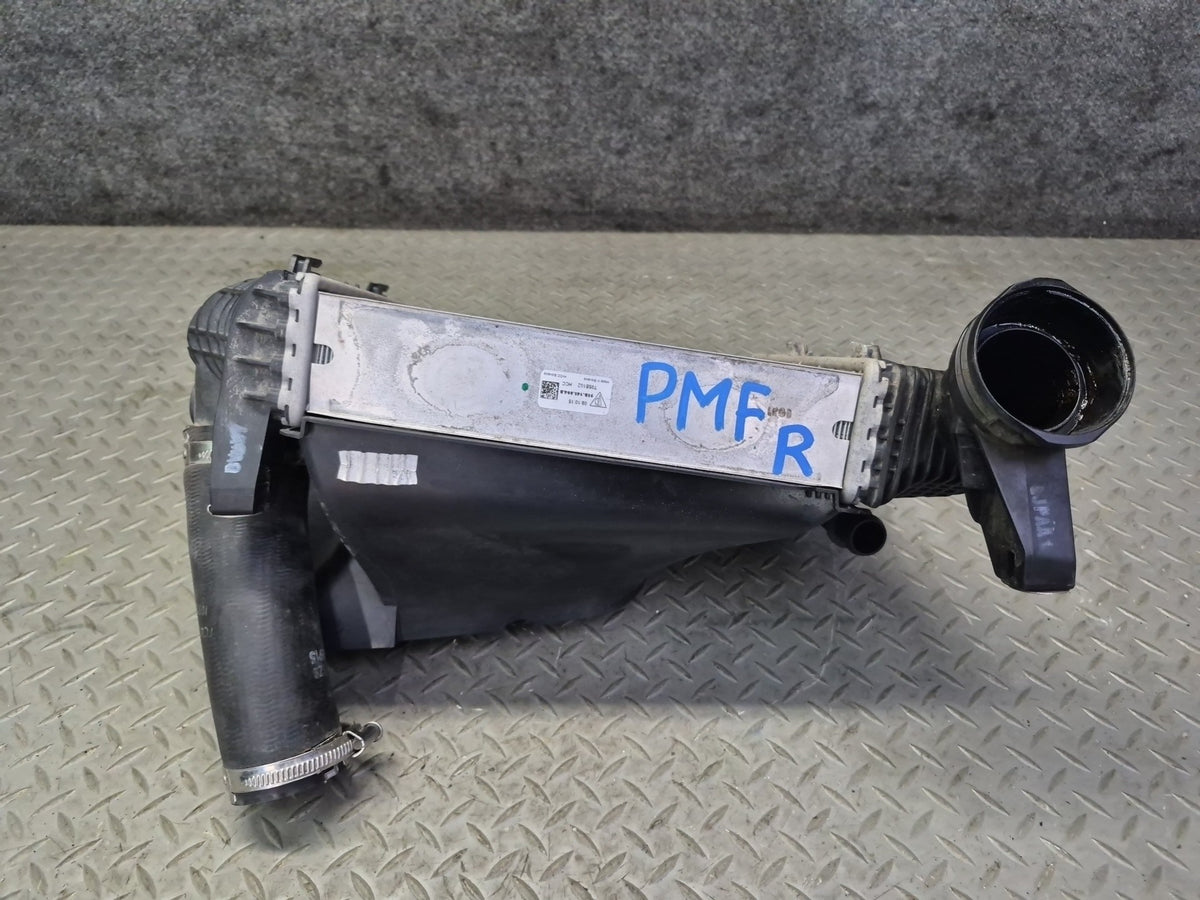 2015-2018 Porsche Macan 3.0L 3.6L Right Side Intercooler W/ Shroud Assembly